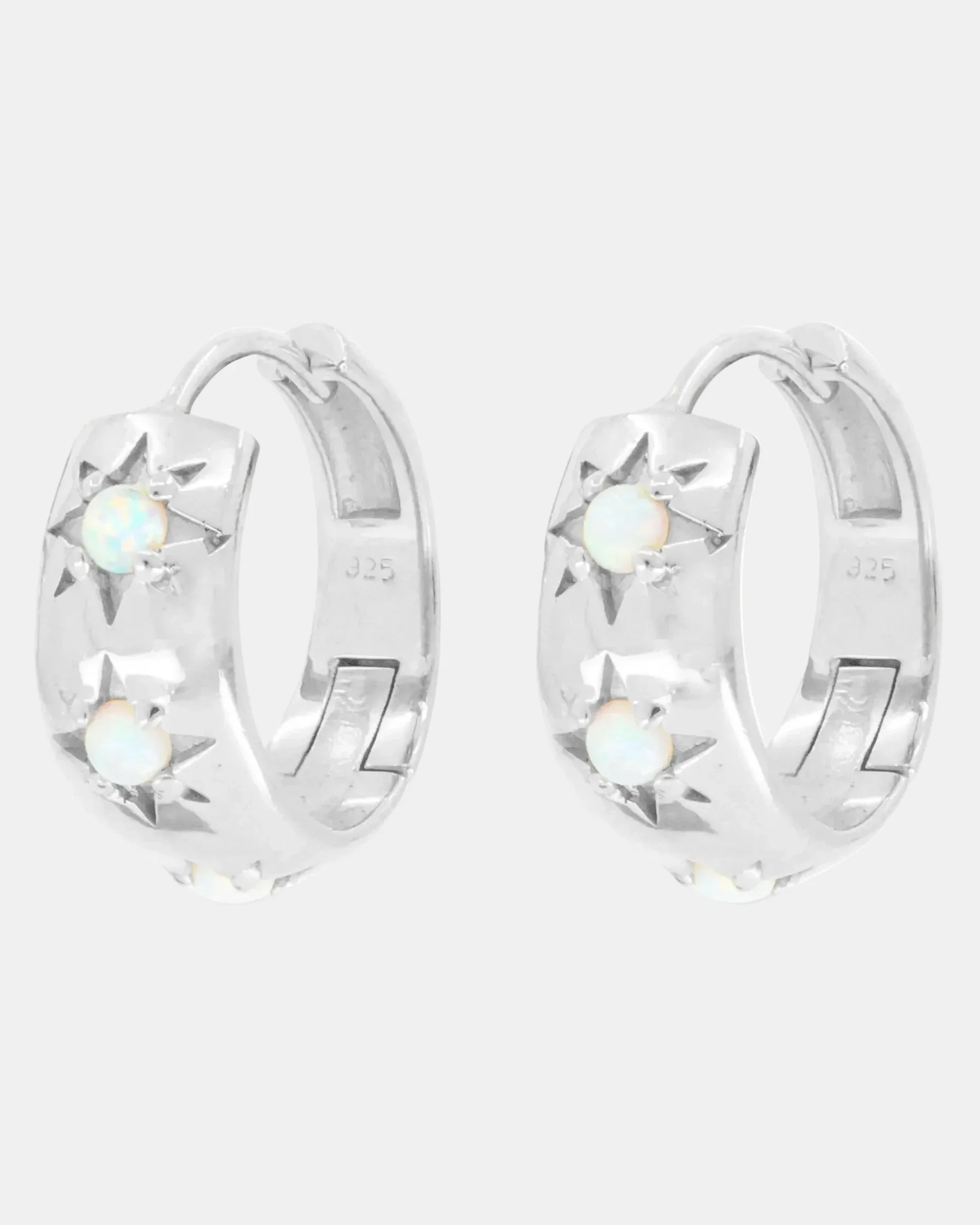 Alina Starburst Hoops - Image 5