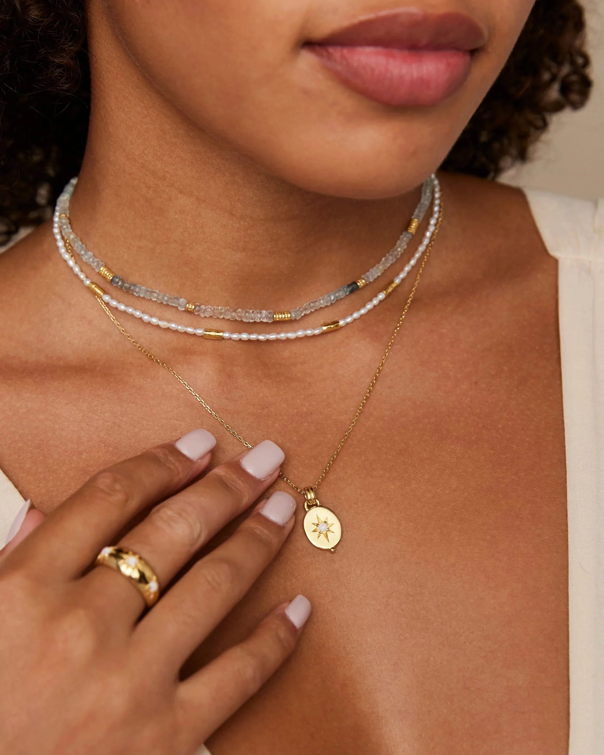 Alina Starburst Necklace - Image 3