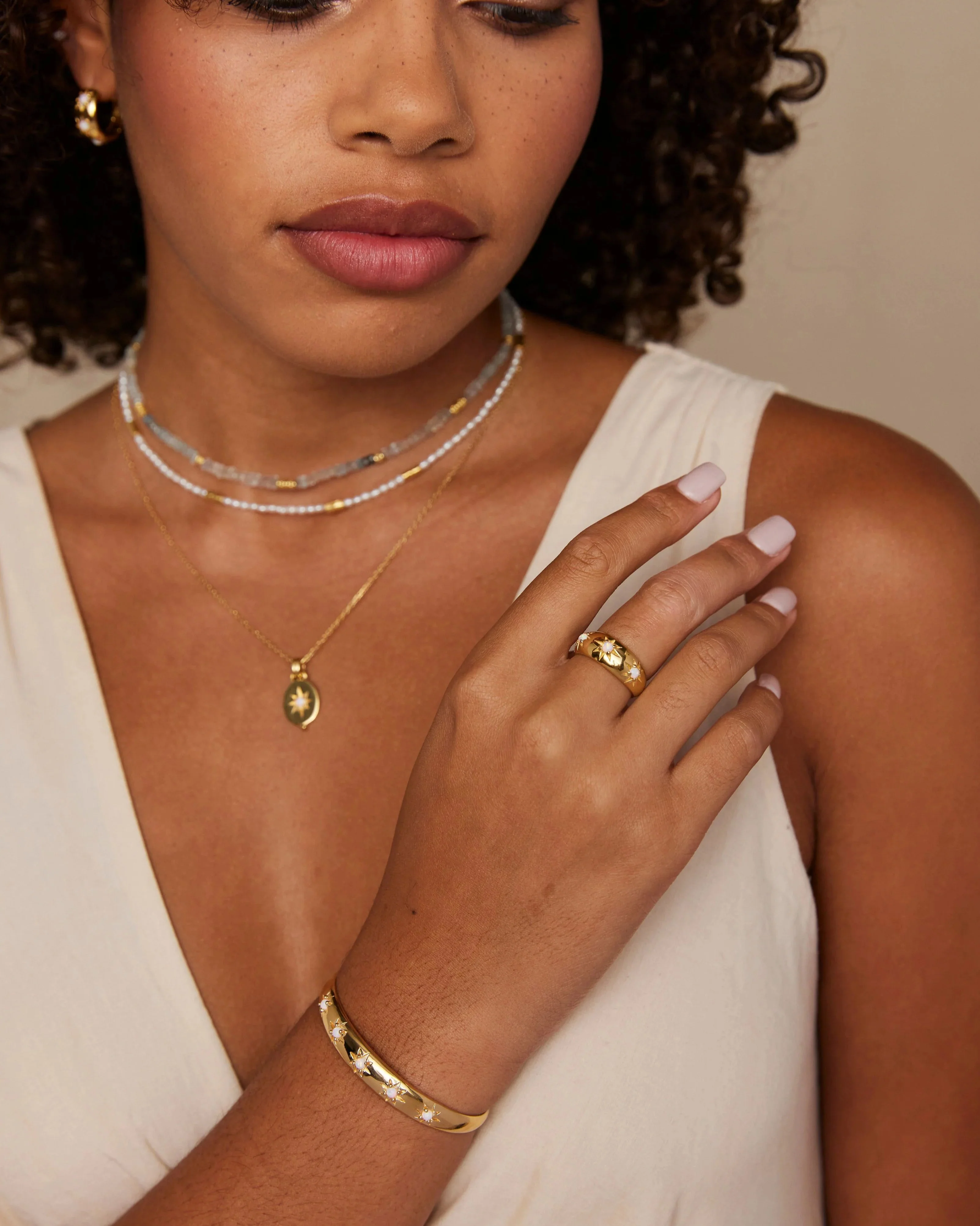Alina Starburst Necklace - Image 4