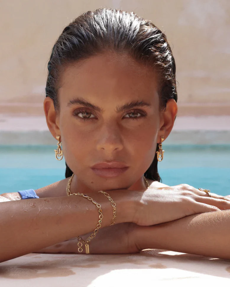 Allegra Earrings / Gold - Image 2