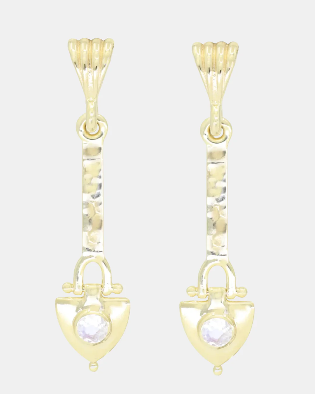 Anchor Of My Heart Studs / Gold - Image 3