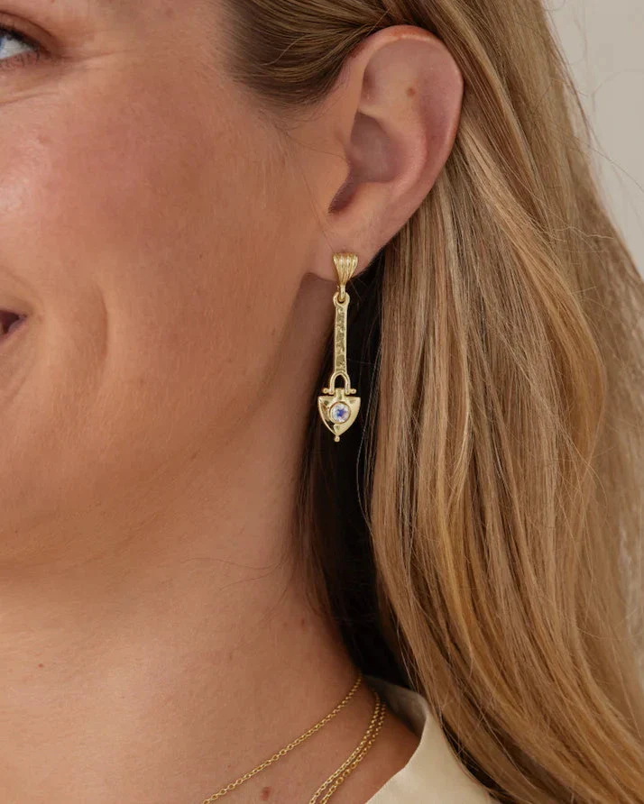 Anchor Of My Heart Studs / Gold - Image 4