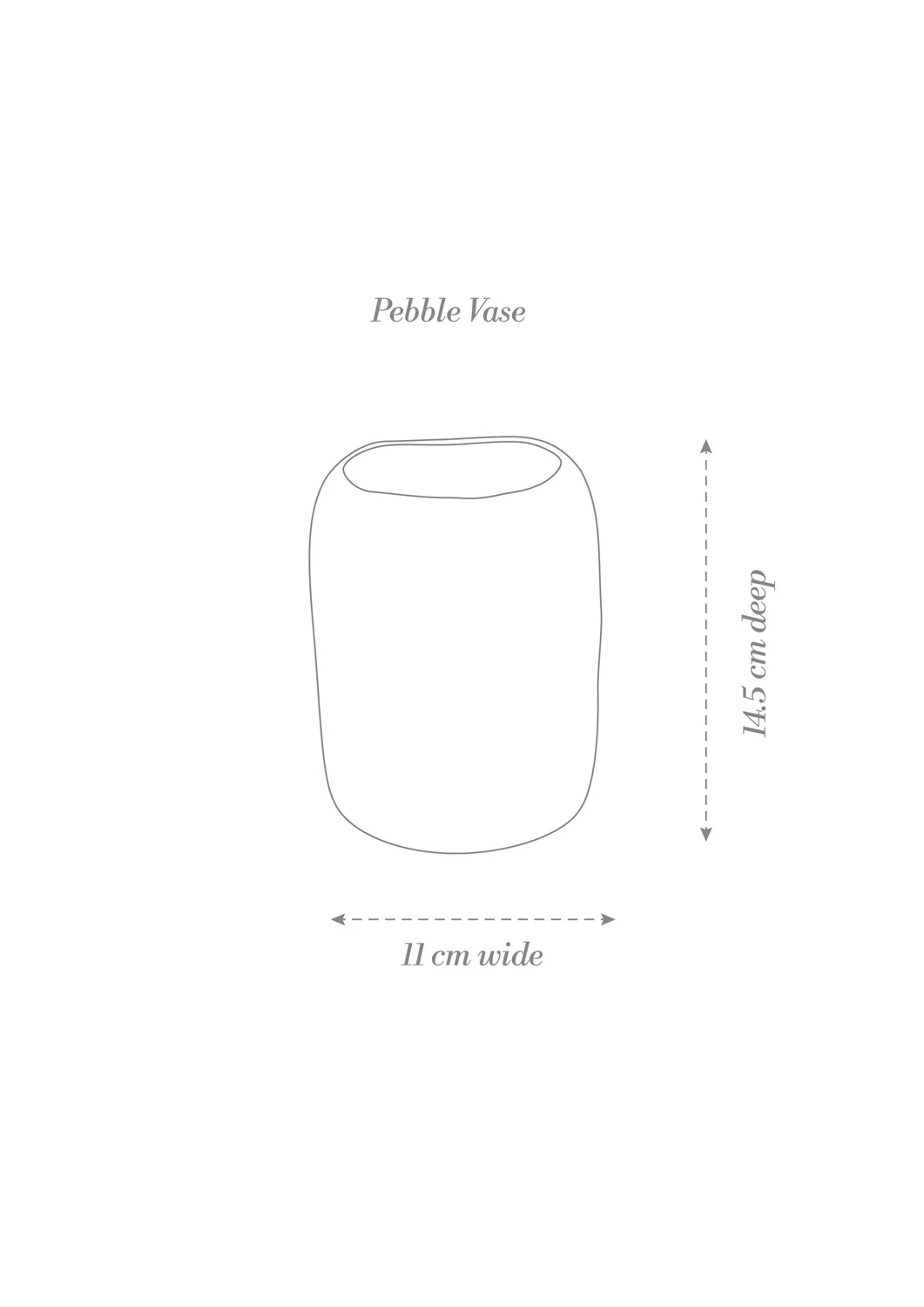 Angus & Celeste Pebble Vase - Image 15
