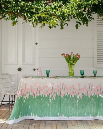 Aqua Door Tablecloth - Image 15