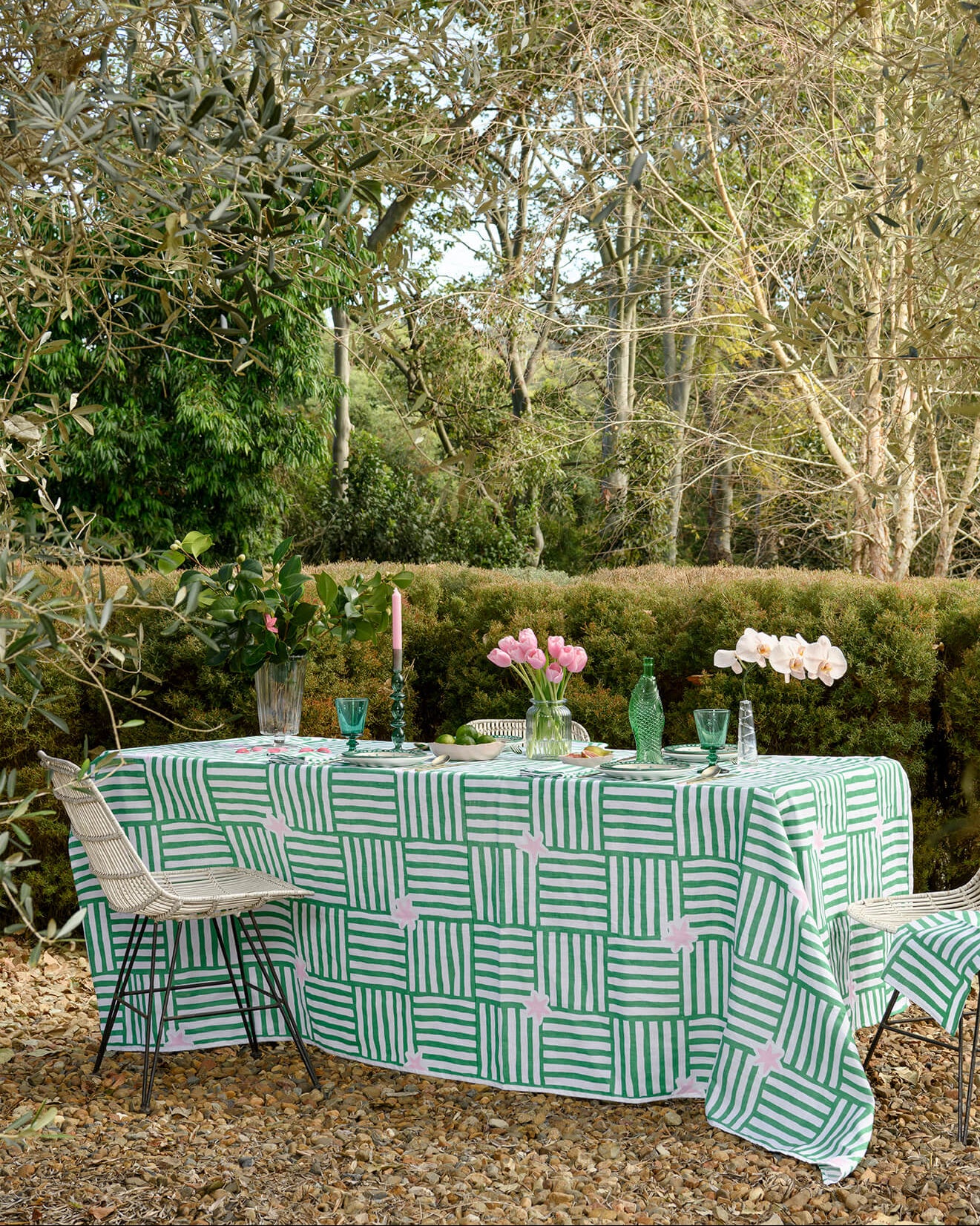 Aqua Door Tablecloth - Image 19