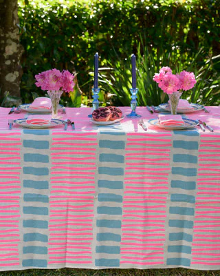 Aqua Door Tablecloth - Image 3