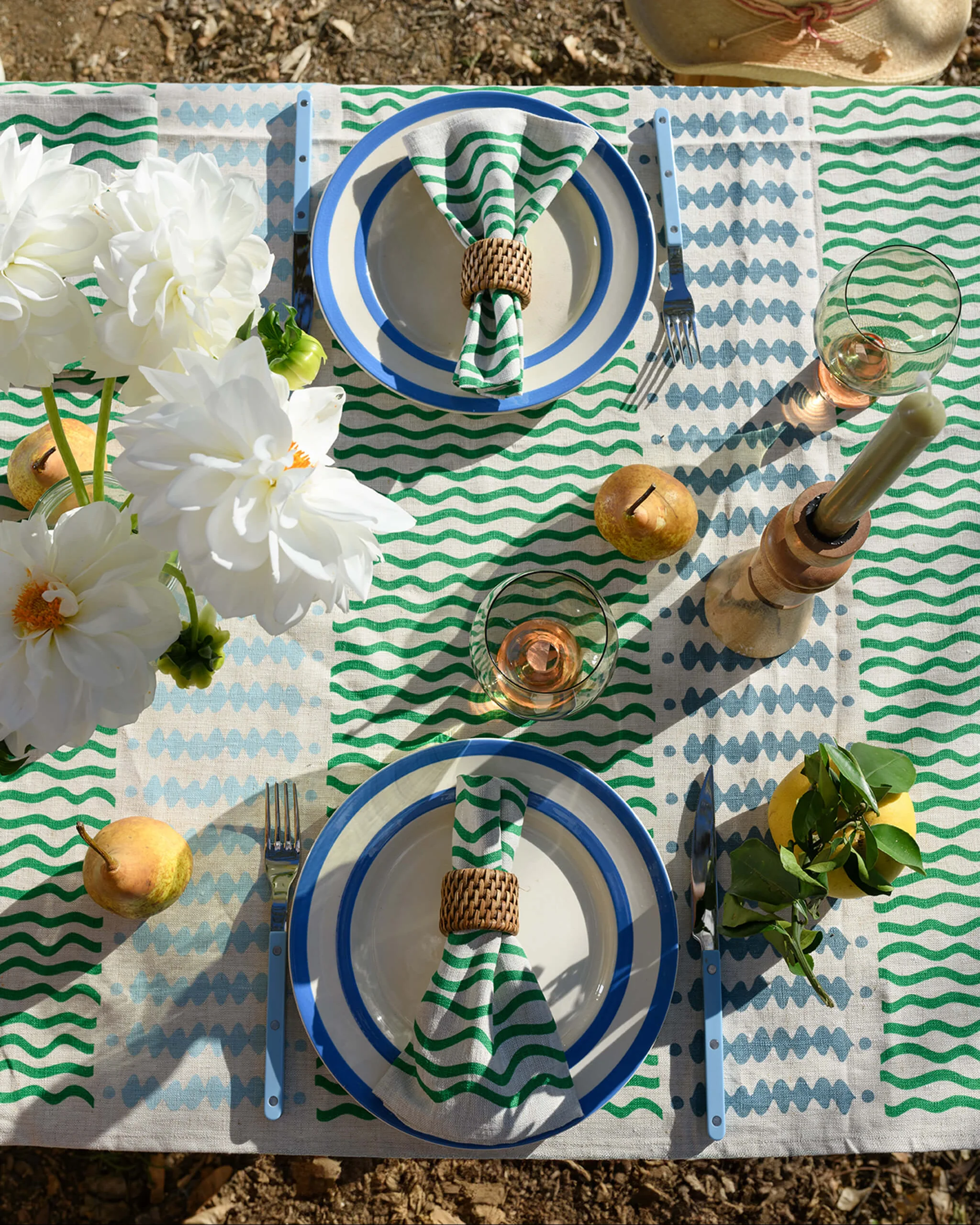Aqua Door Tablecloth - Image 32