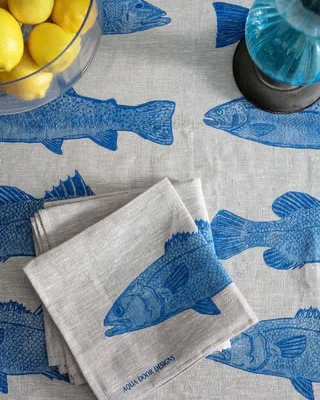 Aqua Door Tablecloth - Image 8