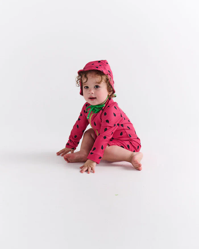 Kip & Co Baby Long Sleeve Zip Bathers - Image 5