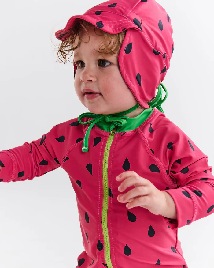 Kip & Co Baby Long Sleeve Zip Bathers - Image 6