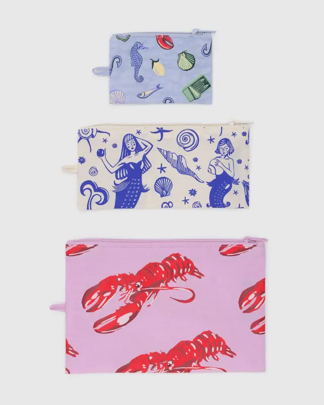 Baggu Flat Pouch Set - Image 11