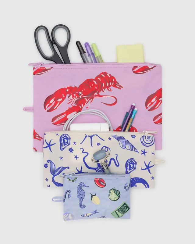 Baggu Flat Pouch Set - Image 12