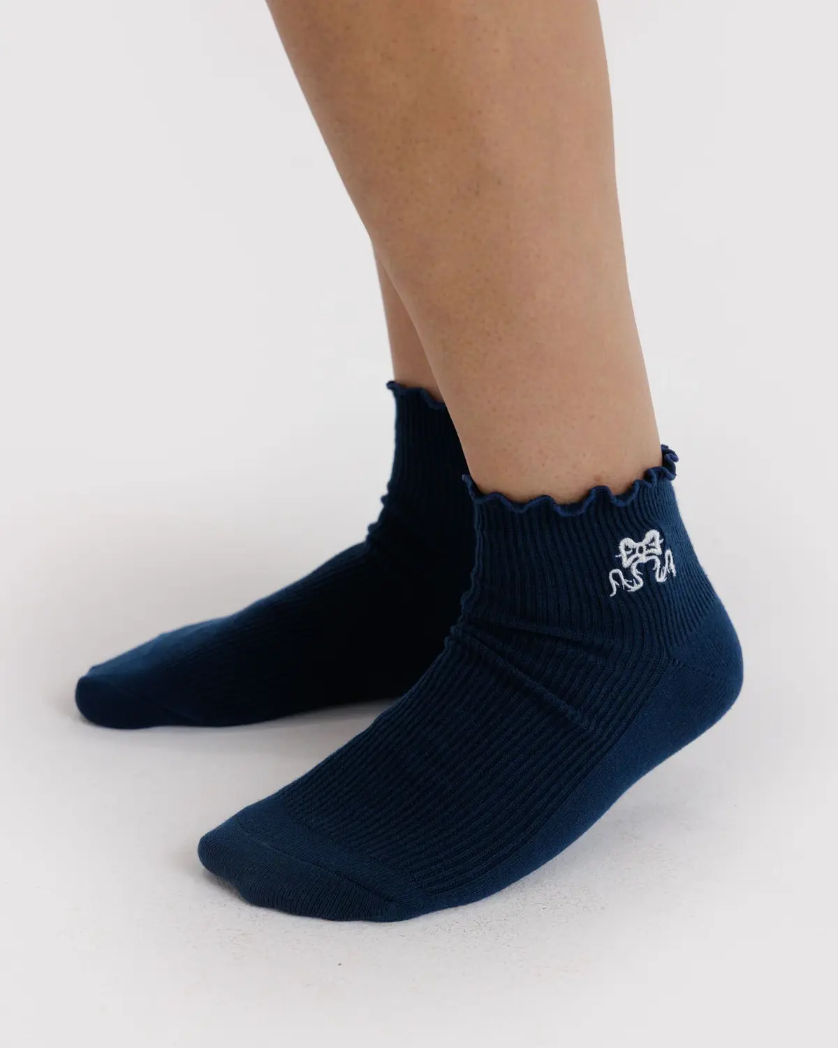 Baggu Lettuce Edge Socks / Set Of 2 - Image 2