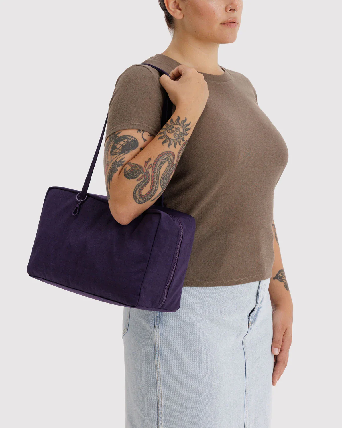 Baggu Medium Nylon Bowler Bag - Image 10
