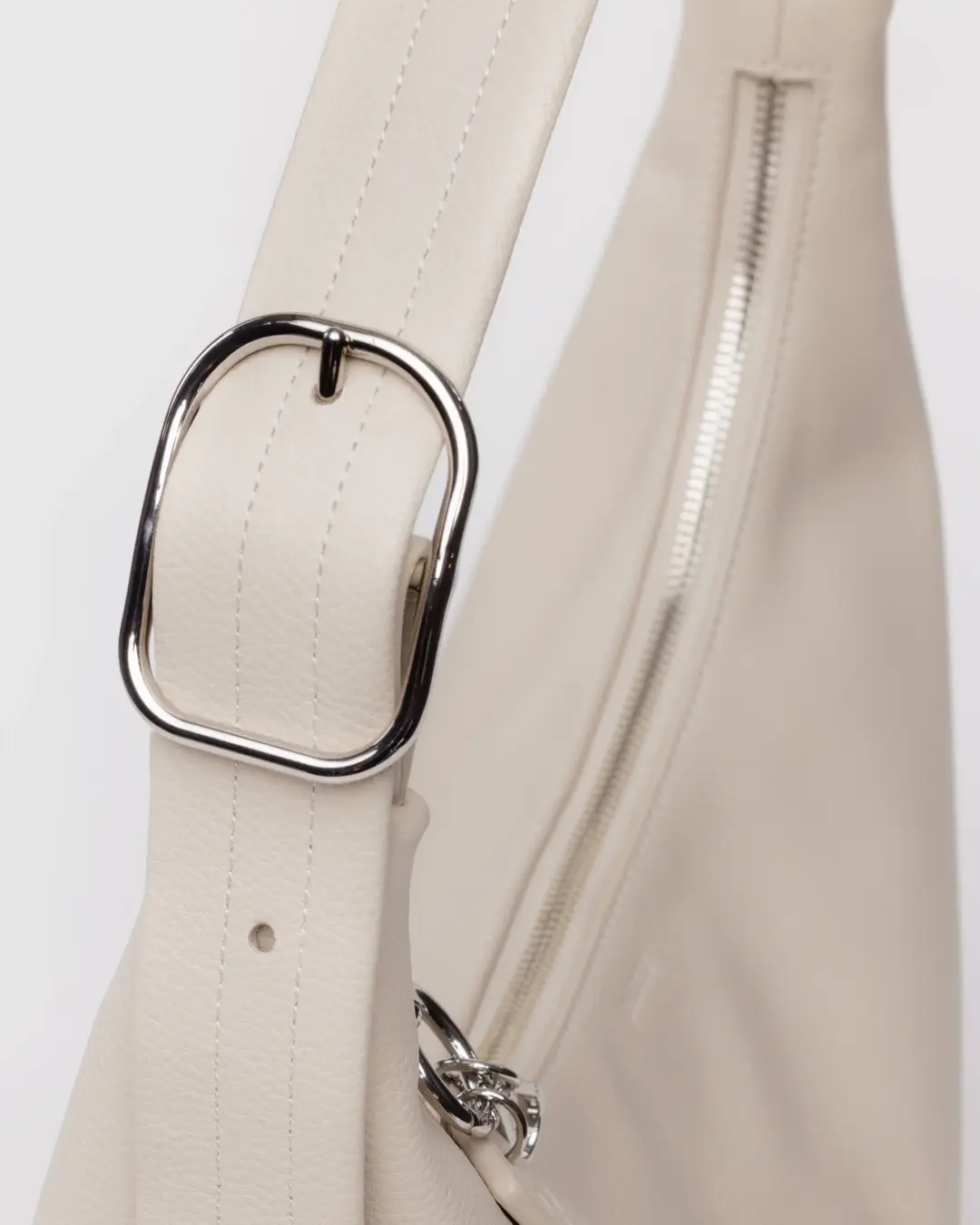 Baggu Recycled Leather Bag / Stone - Image 7