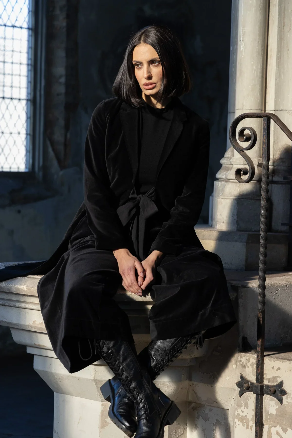Blair Cotton Velvet Jacket - Image 2