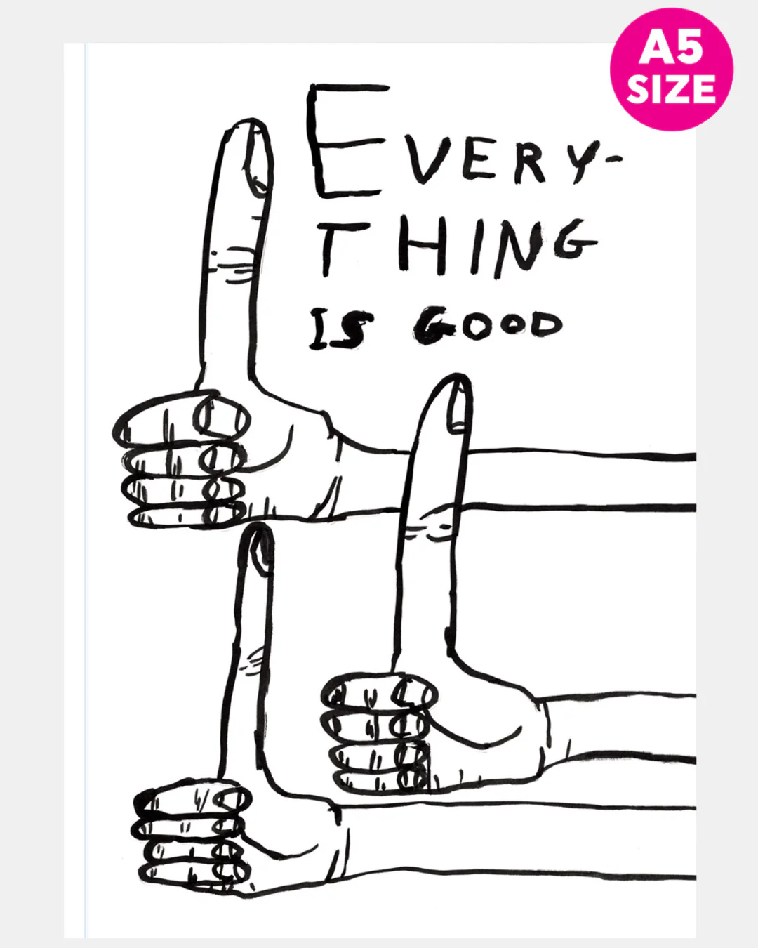 David Shrigley A5 Notebook - Image 5