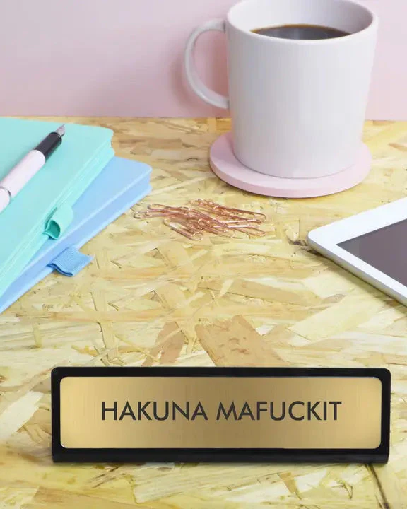 Desk Plate - Image 5