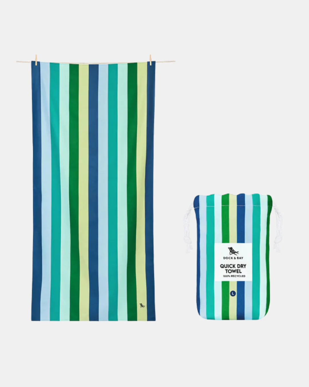 Dock & Bay Beach Towel / L - Image 4