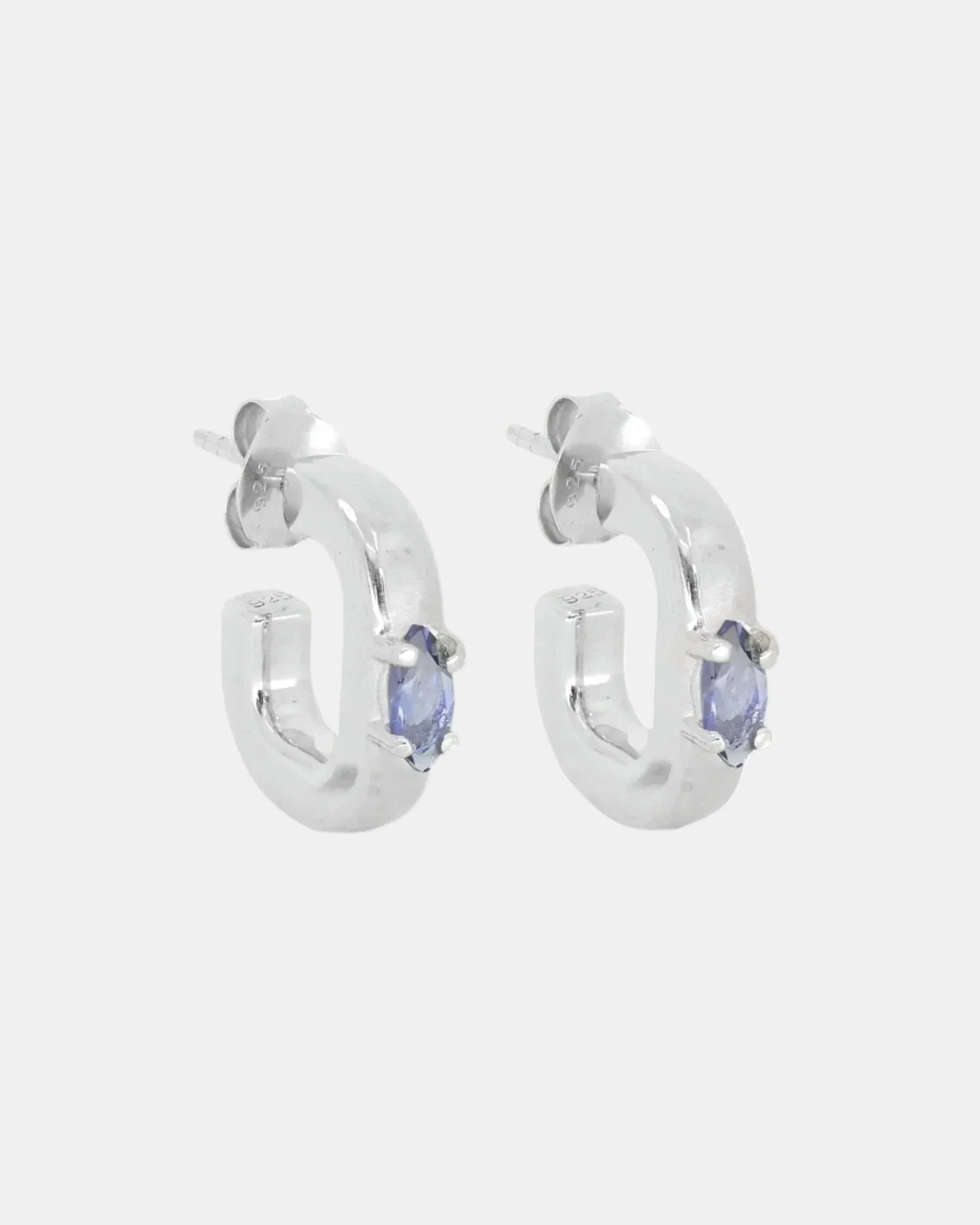 Elodie Hoops / Silver - Image 3
