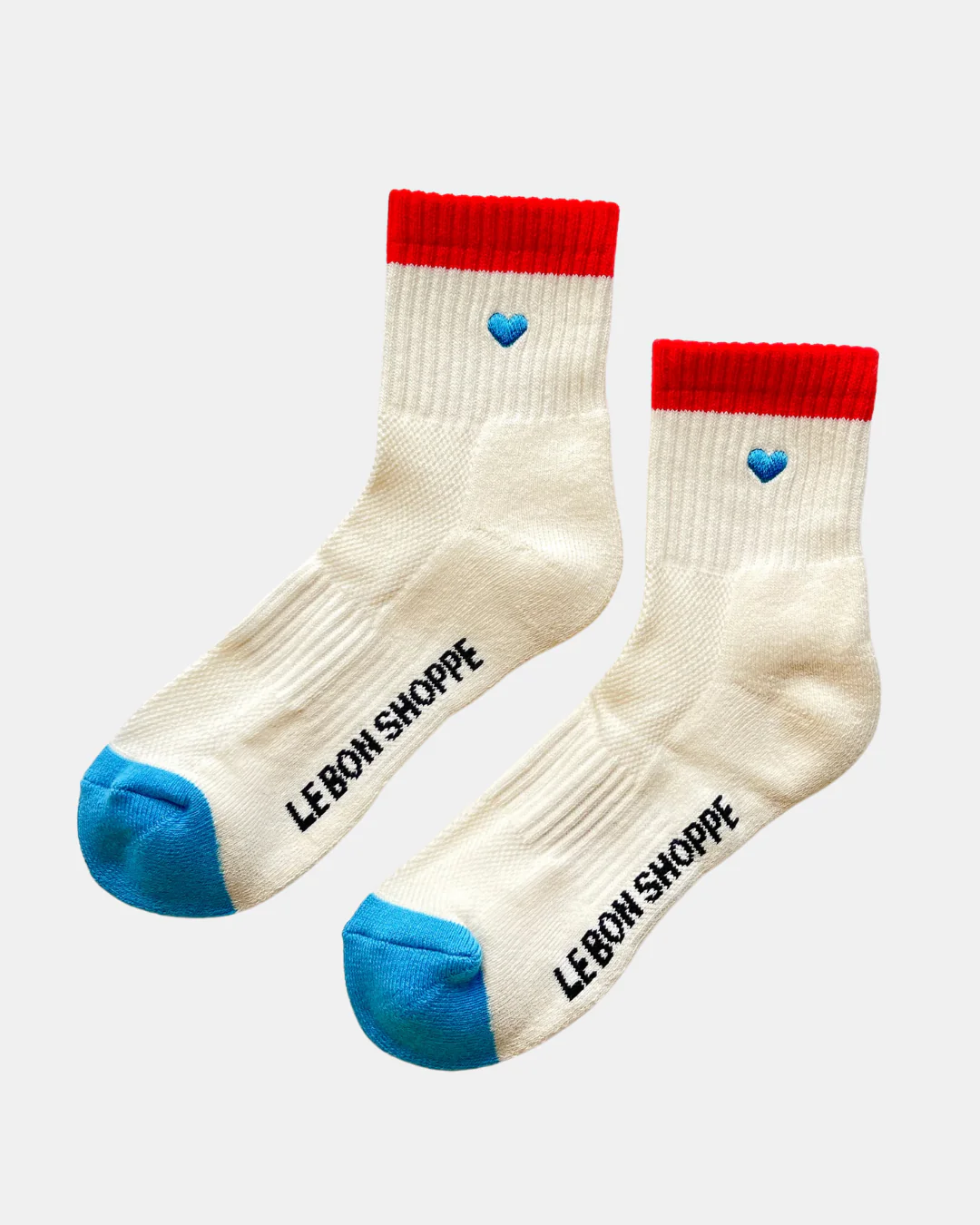 Embroidered Colour Block Socks - Image 4
