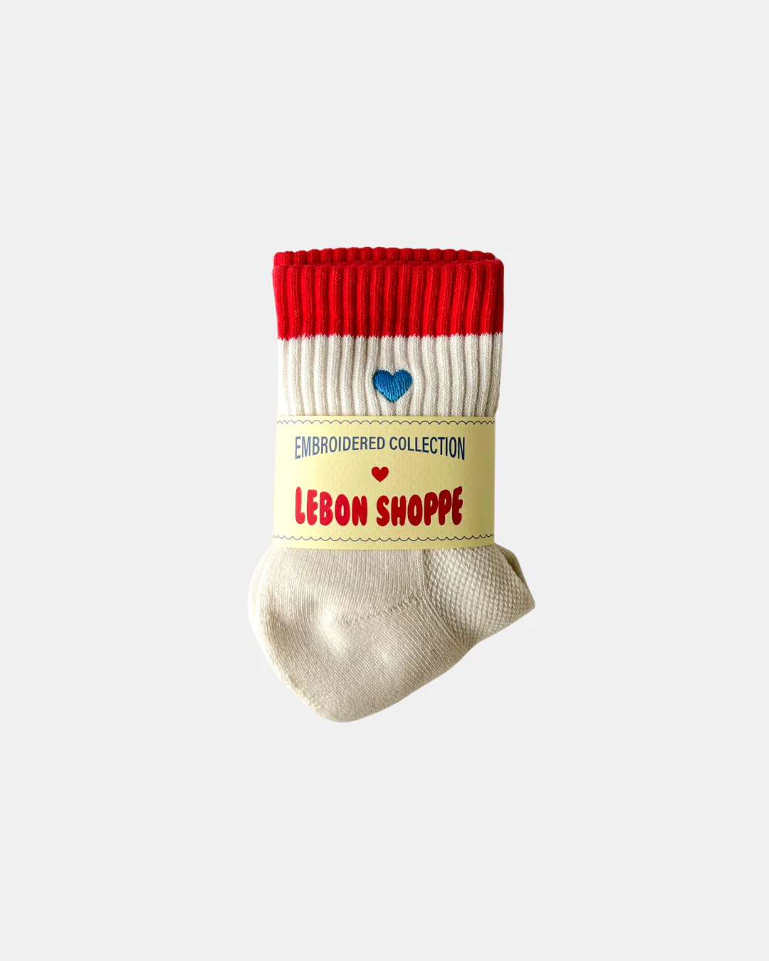 Embroidered Colour Block Socks - Image 5