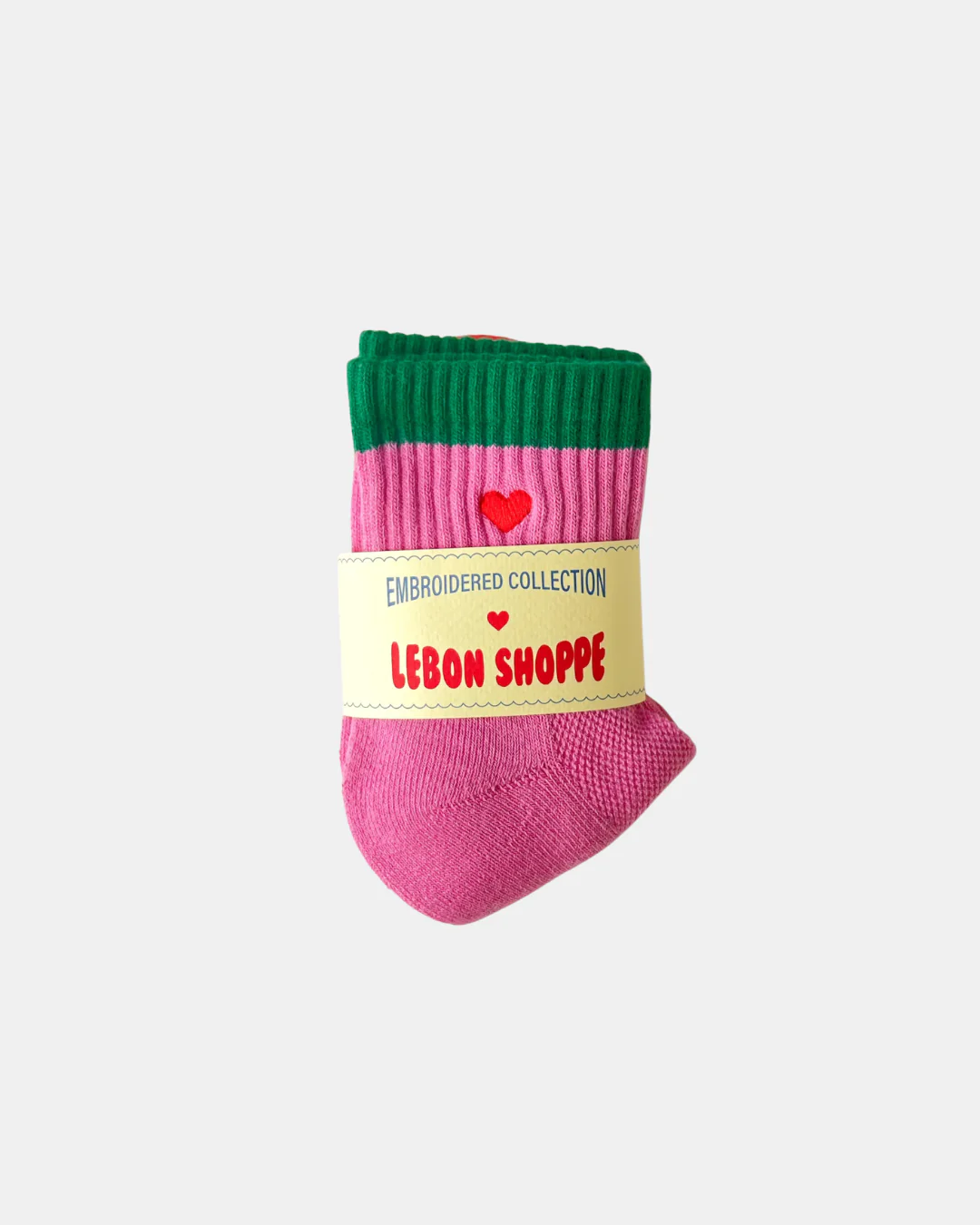 Embroidered Colour Block Socks - Image 9