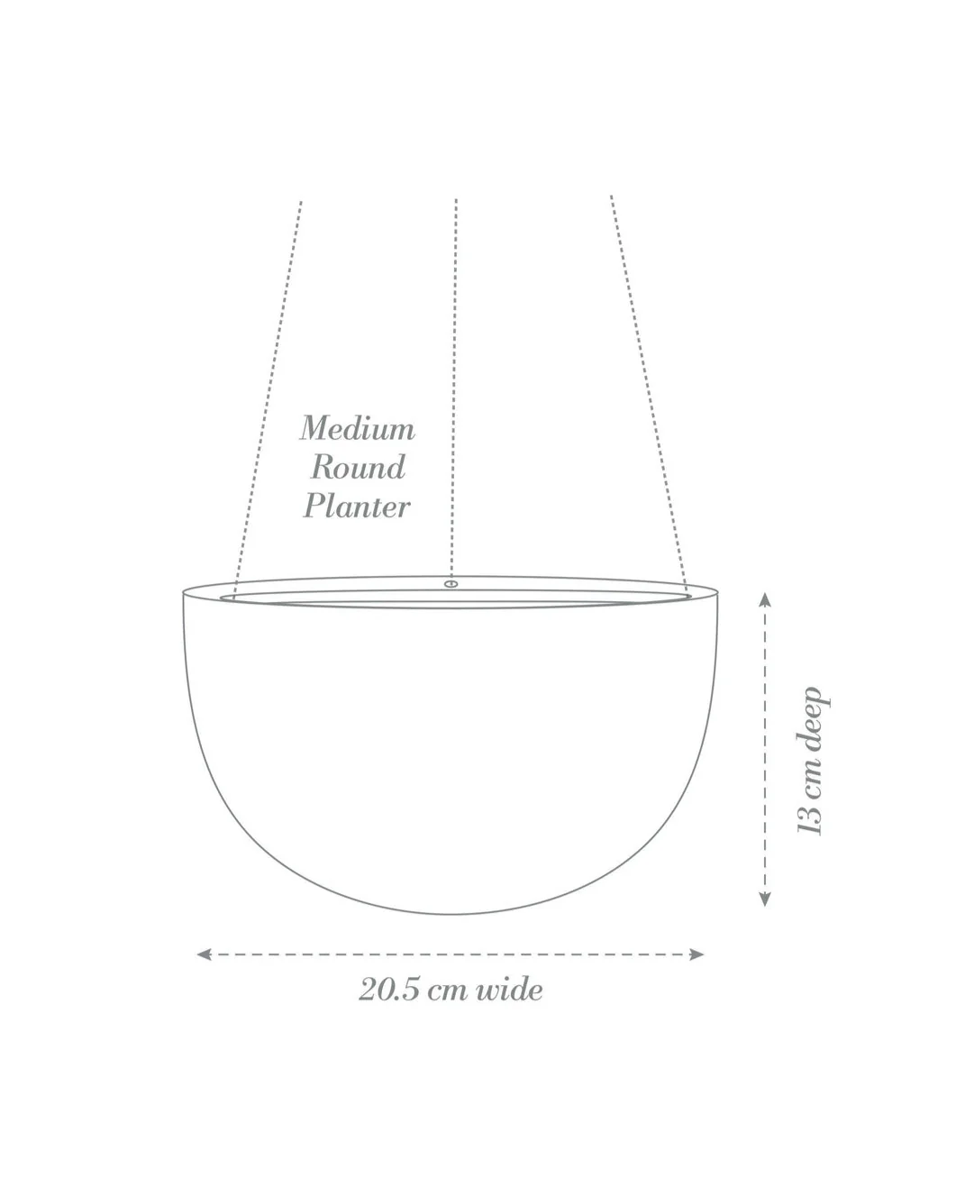 Angus & Celeste Decorative Hanging Planter - Image 3