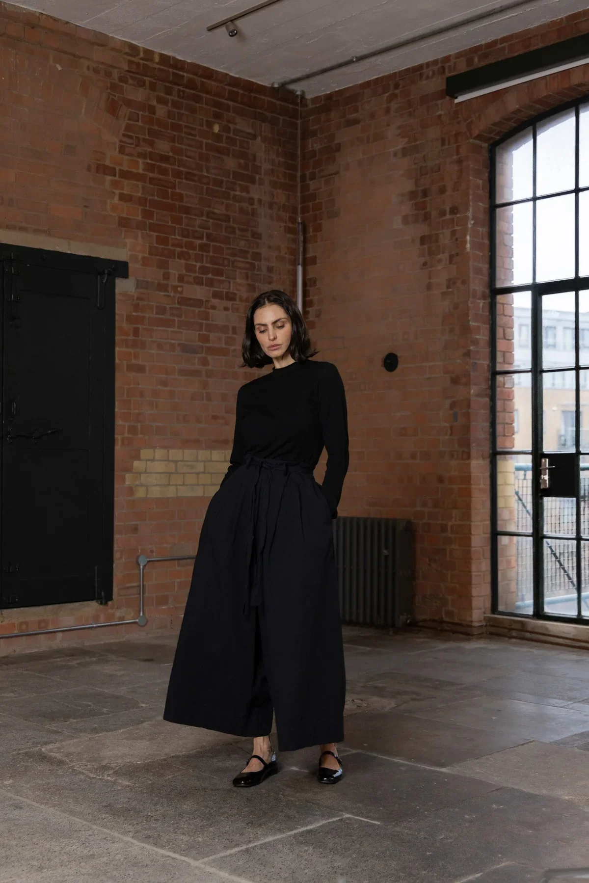 Harriet Cotton Poplin Trouser