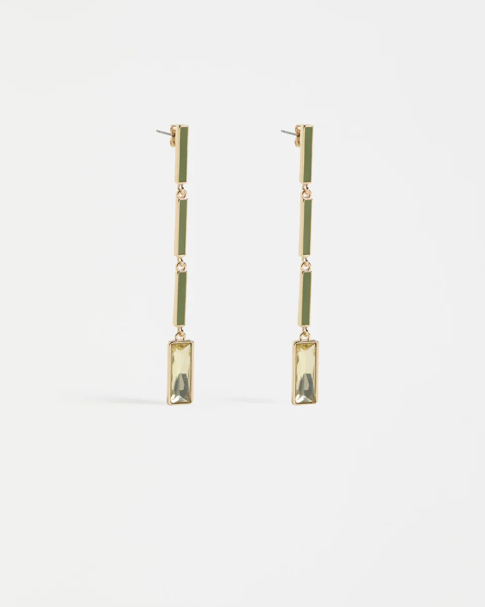 Ival Long Drop Earring - Image 2