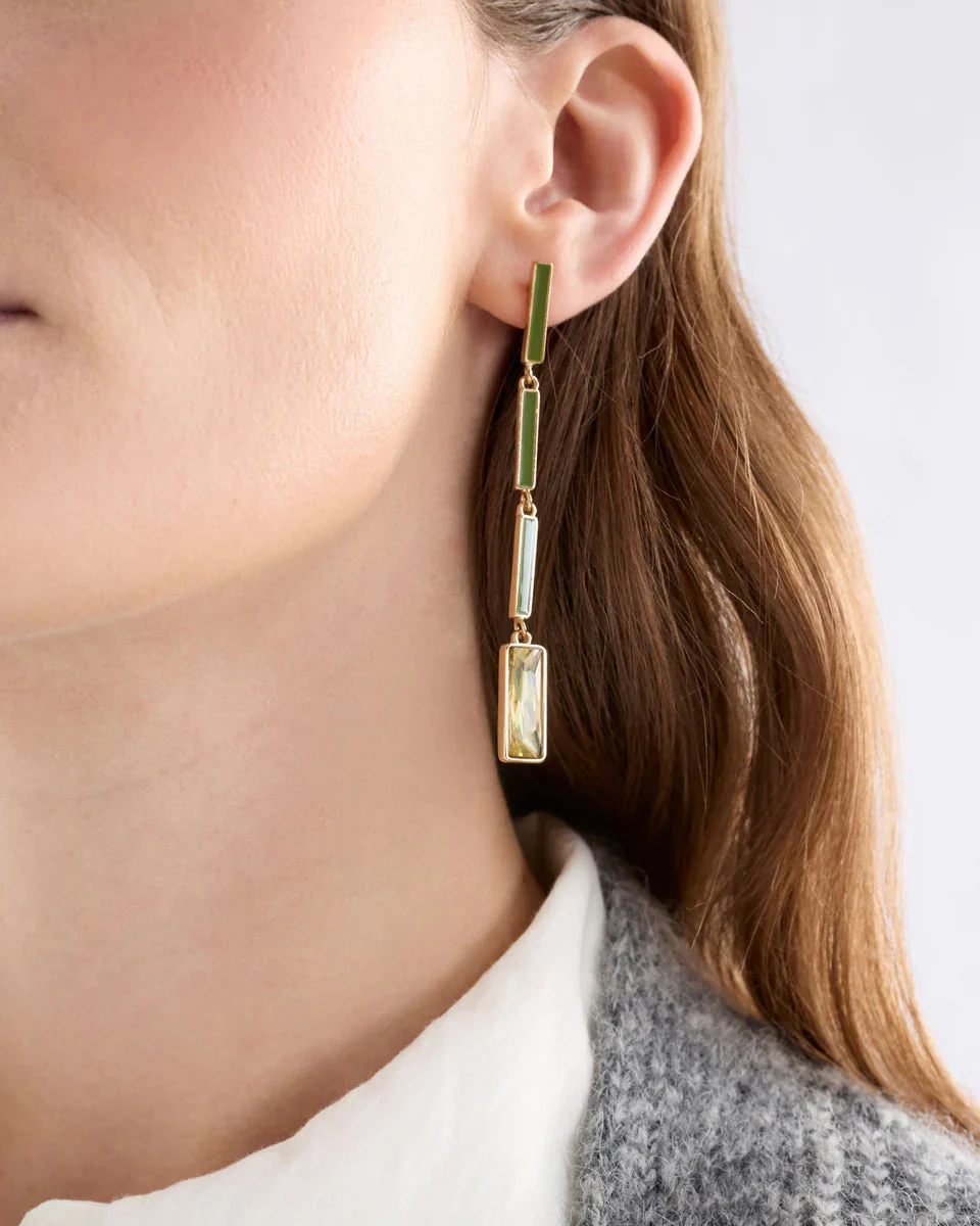 Ival Long Drop Earring - Image 4
