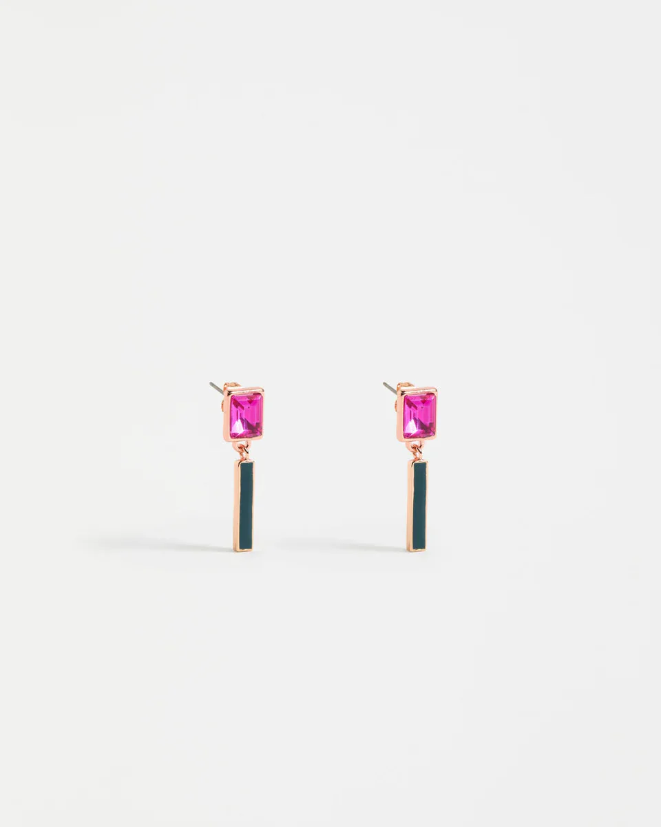 Ival Short Drop Earring - Image 3
