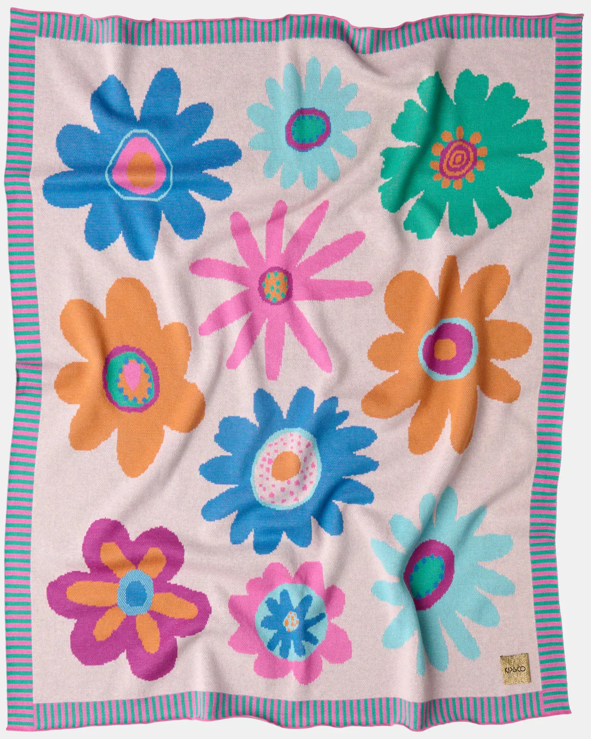 Kip & Co Knitted Baby Blanket - Image 3