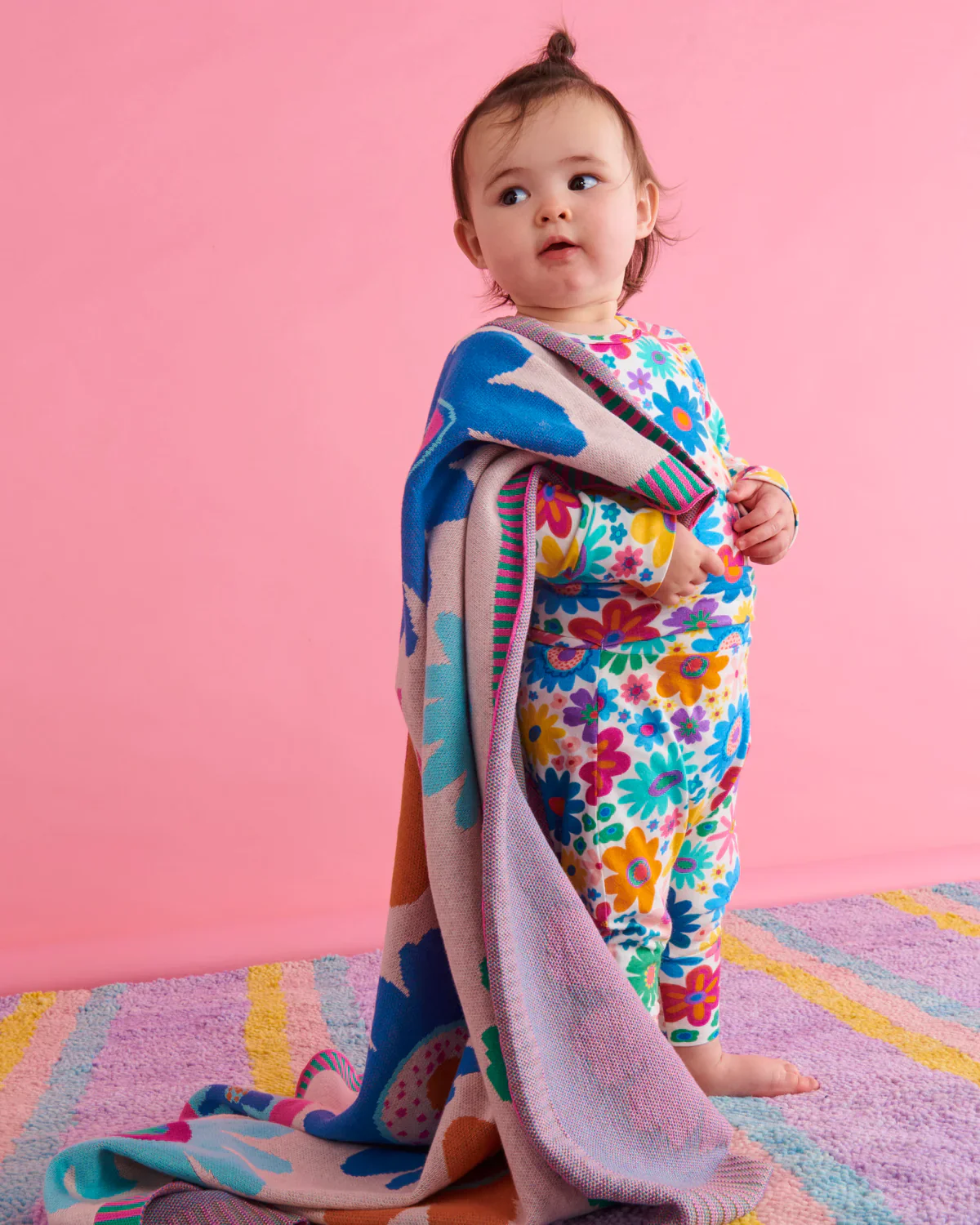 Kip & Co Knitted Baby Blanket - Image 5