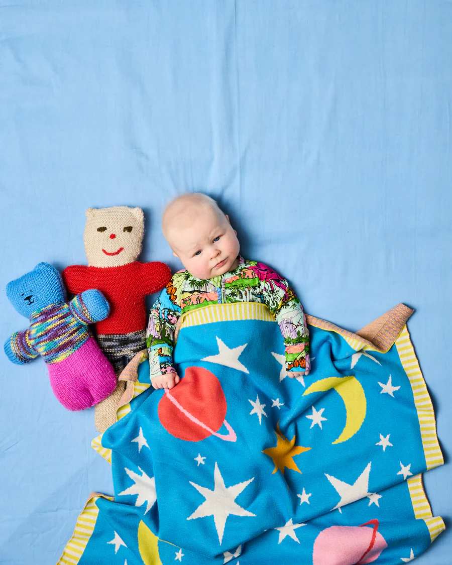 Kip & Co Knitted Baby Blanket - Image 7