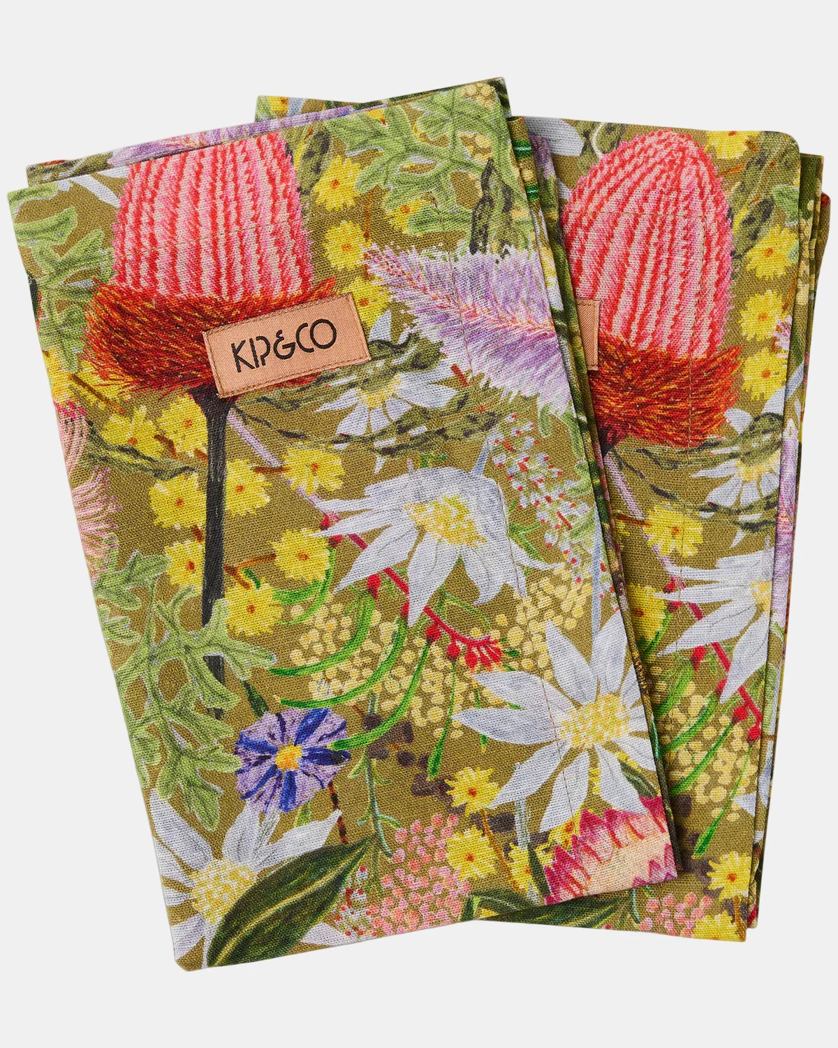 Kip & Co Linen 4 Piece Napkin Set - Image 8
