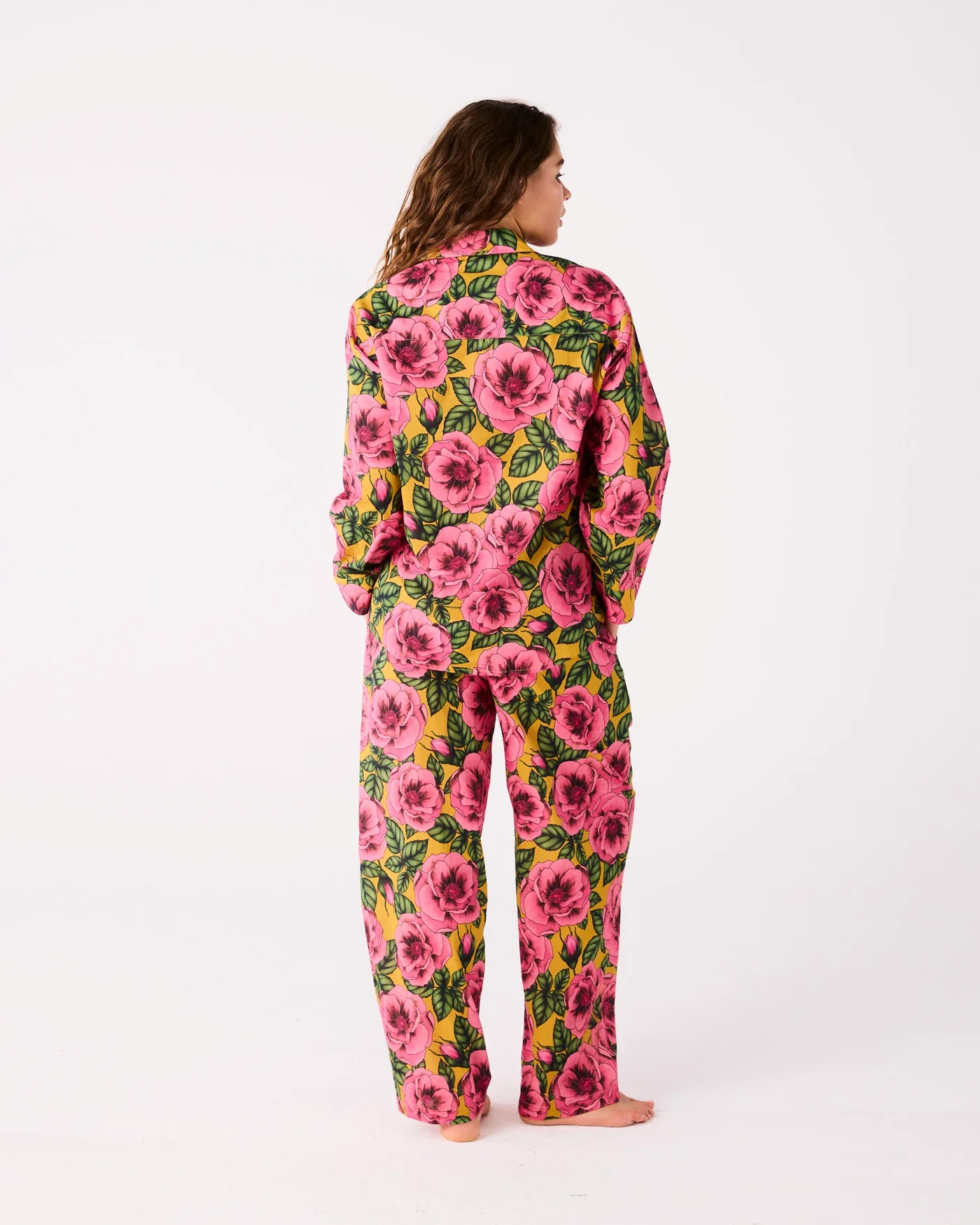 Kip & Co Long Sleeve Shirt & Pant Pyjama Set - Image 3