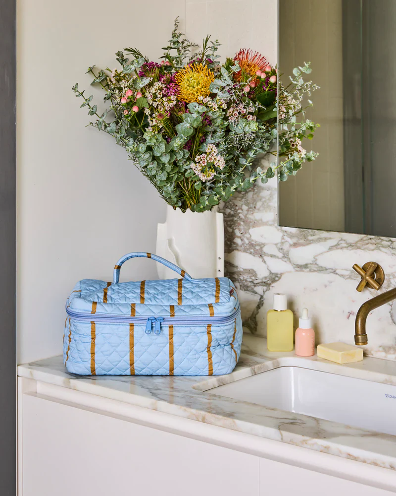Kip & Co Quilted Toiletry Case - Image 8