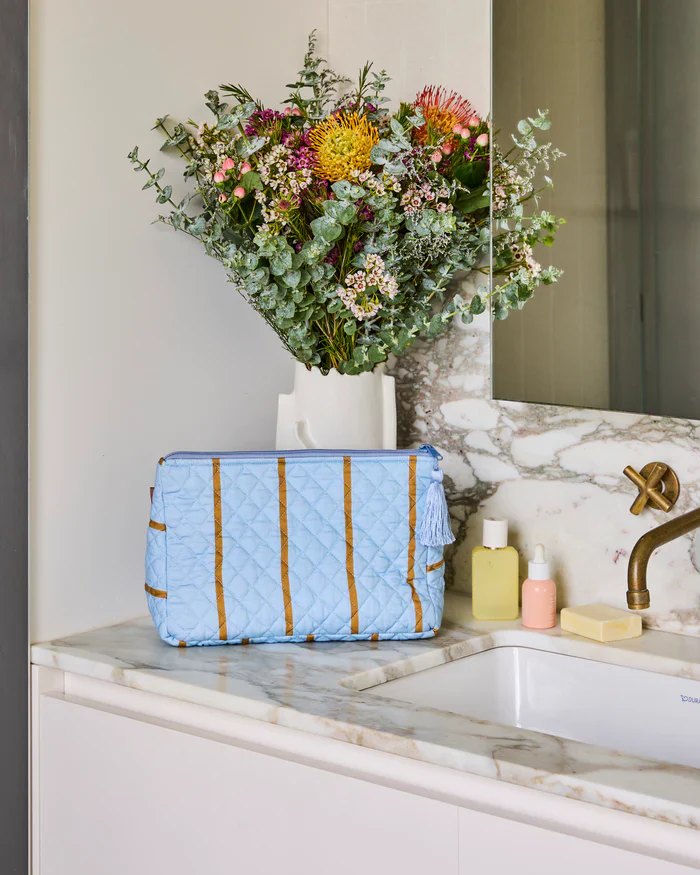 Kip & Co Quilted Toiletry Purse - Image 6