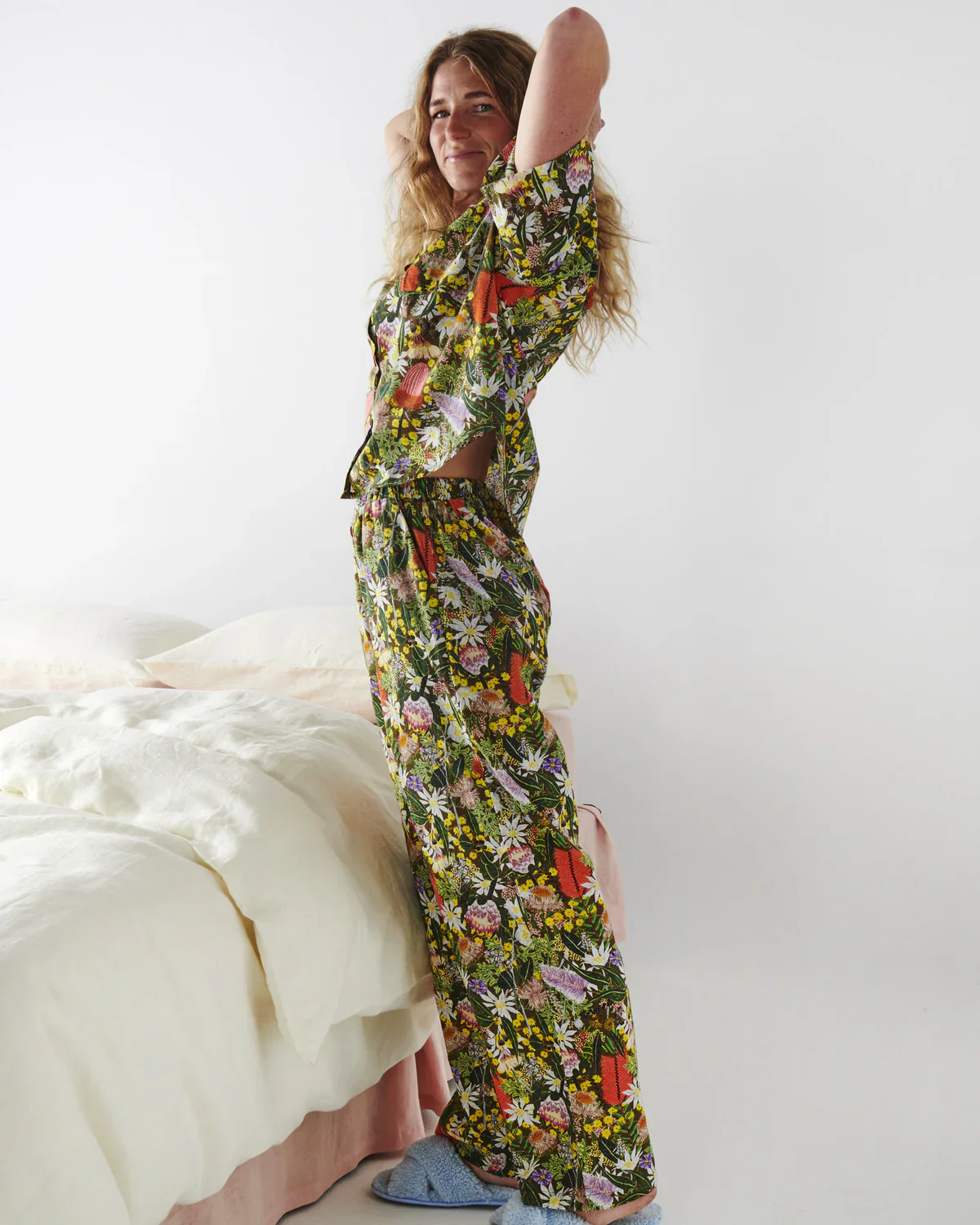 Kip & Co Short Sleeve Shirt & Pant Pyjama Set - Image 15