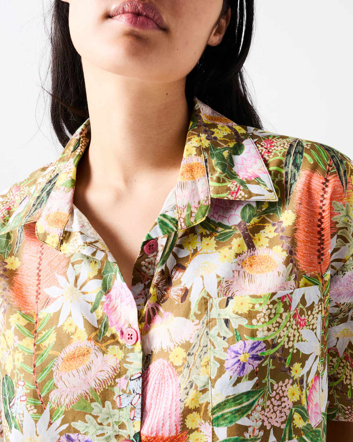 Kip & Co Short Sleeve Shirt & Pant Pyjama Set - Image 19