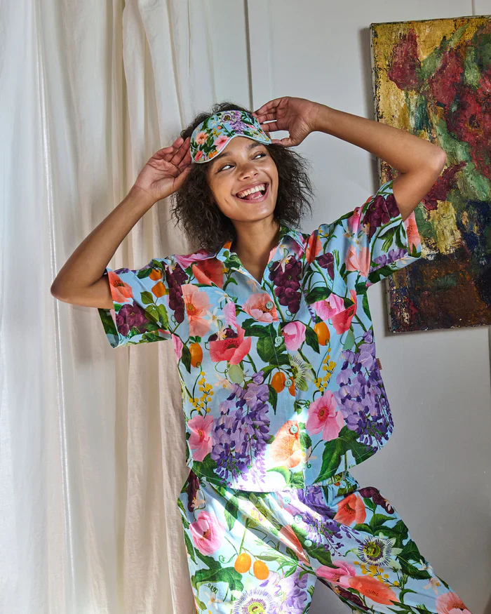 Kip & Co Short Sleeve Shirt & Pant Pyjama Set - Image 23