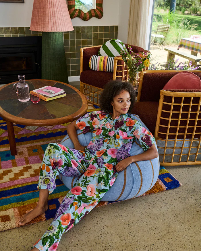 Kip & Co Short Sleeve Shirt & Pant Pyjama Set - Image 24