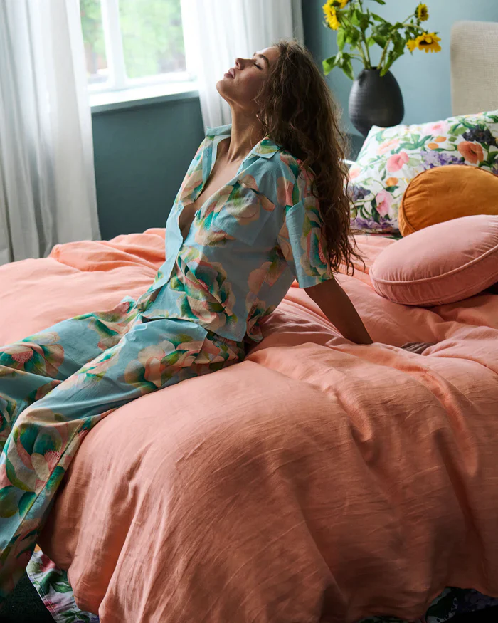 Kip & Co Short Sleeve Shirt & Pant Pyjama Set - Image 5
