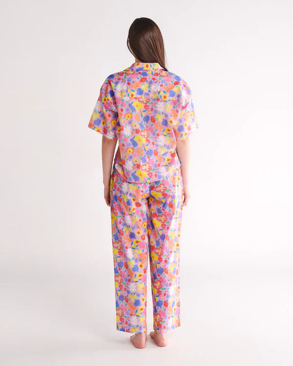Kip & Co Short Sleeve Shirt & Pant Pyjama Set - Image 8