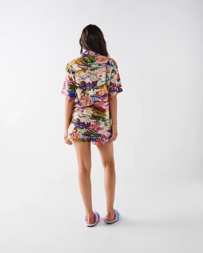 Kip & Co Short Sleeve Shirt & Short Pyjama Set - Image 14