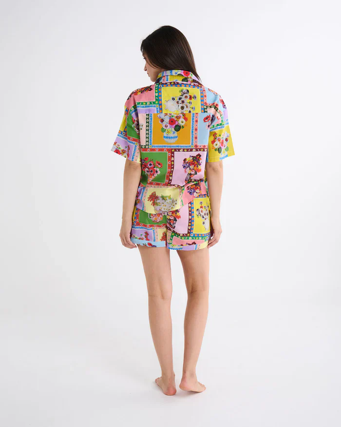 Kip & Co Short Sleeve Shirt & Short Pyjama Set - Image 18