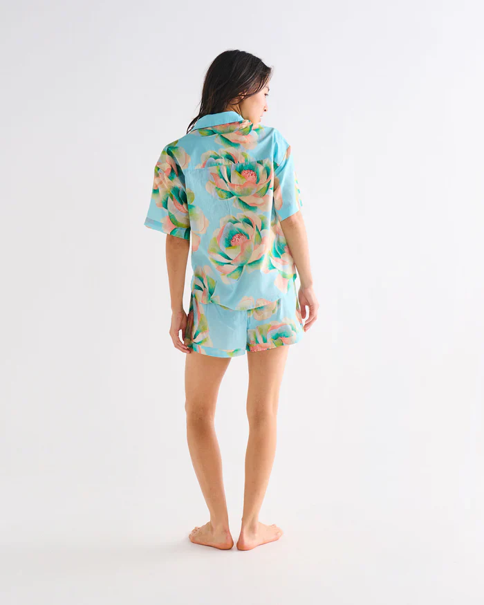 Kip & Co Short Sleeve Shirt & Short Pyjama Set - Image 5