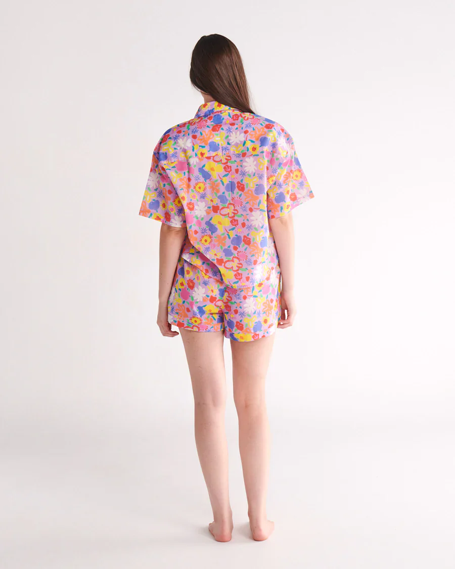 Kip & Co Short Sleeve Shirt & Short Pyjama Set - Image 9