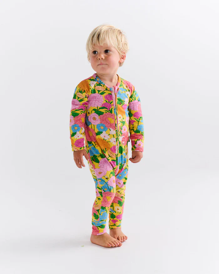 Kip & Co Organic LS Zip Romper - Image 10
